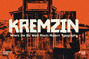 CF Kremzin - Quirky Decorative, a Sans Serif Font by Indotype Foundry (Thumbnail 1 of 10)