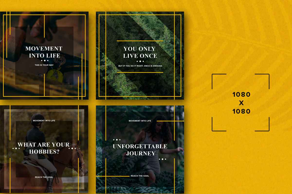 Instagram Templates Social Media, a Social Media Template by shaman (Photo 2 of 4)