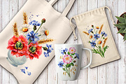 Summer flowers, a Decorative Illustration by Daria Ustiugova (Thumbnail 10 of 10)