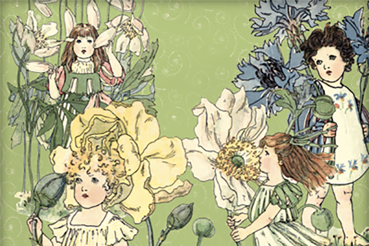 Flower Children Clipart Images PNG preview 4