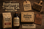 Rusthaven Western - Slab Serif Font, a Sans Serif Font by Wow Magic (Thumbnail 3 of 4)