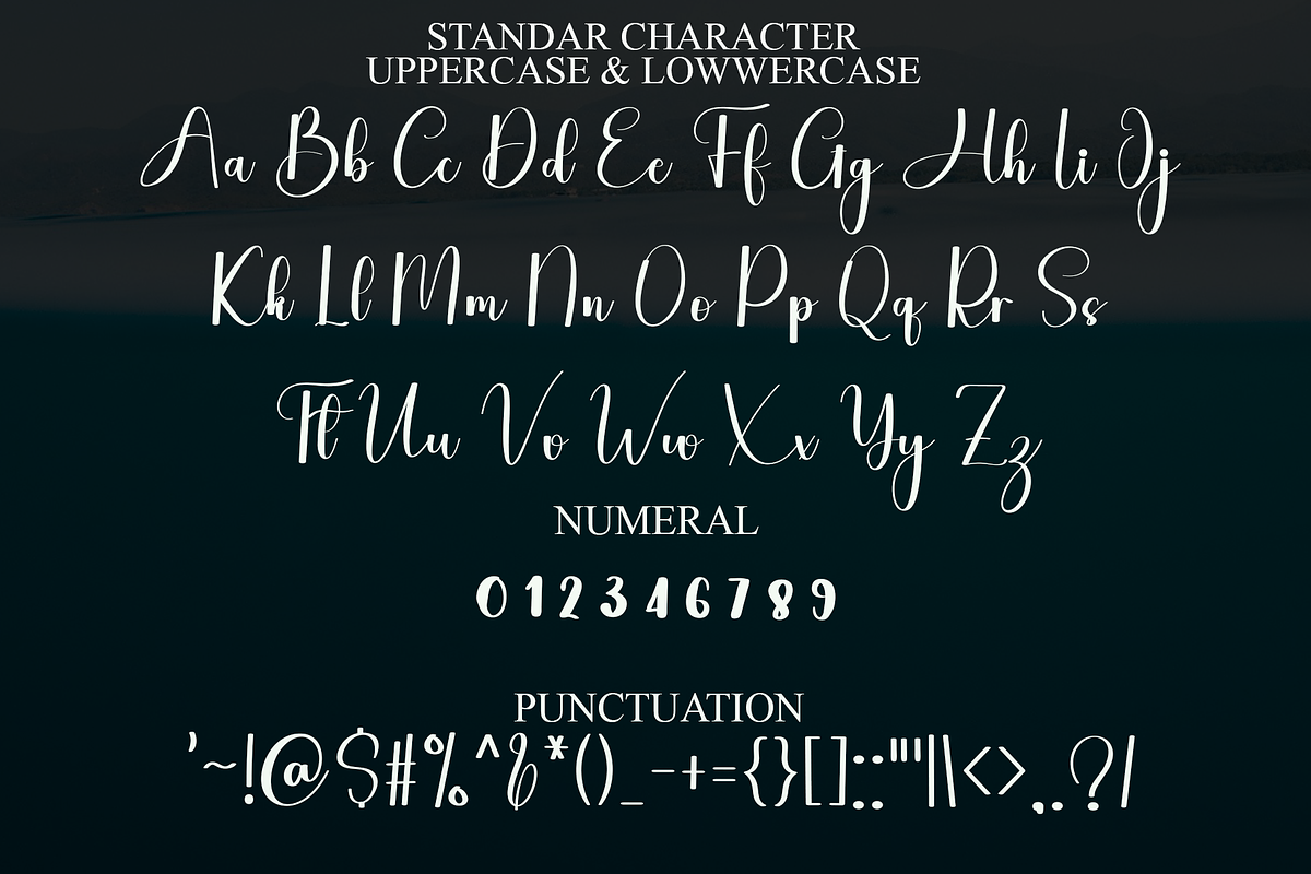 Back To Black, a Handwritten Font by InermediaSTUDIO (Photo 6 of 8)