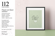Big Set of Vector Floral Elements, a Decorative Illustration by FourLeafLover (Thumbnail 18 of 18)