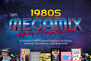 The Complete 1980s Graphics Bundle!, a Texture Illustration by Wingsart Studio (Thumbnail 1 of 9)