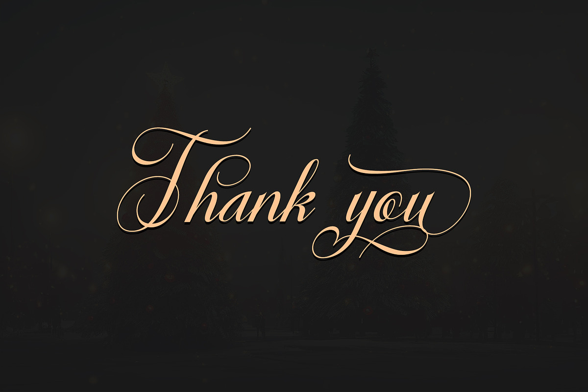 Christmas Faithful, a Script Font by Letterara (Photo 12 of 12)