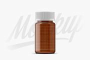 Clear Pills Bottle Mockup, a Packaging Mockup by Reformer Mockup (Thumbnail 5 of 6)