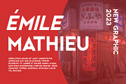 Monzane - Modern Bold Sans, a Sans Serif Font by Salamahtype (Thumbnail 2 of 9)
