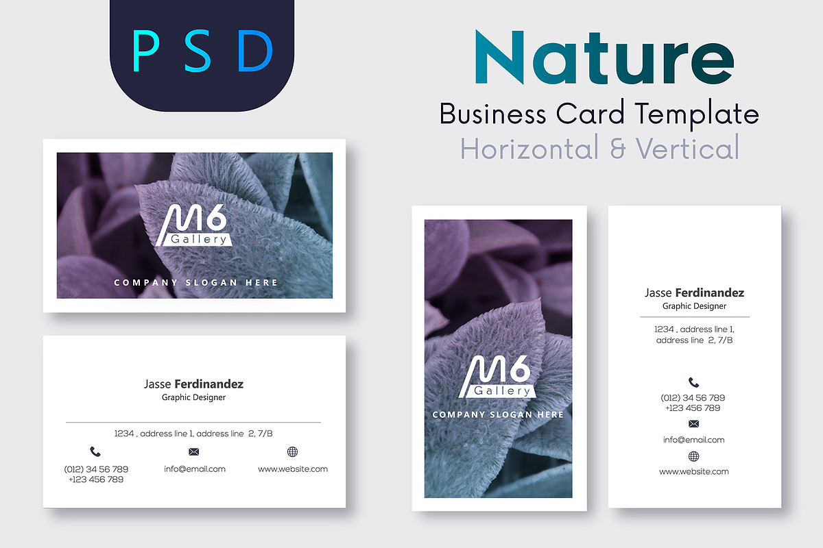 Unique 50 Business Card Bundle, a Business Card Template by M6 Gallery (Photo 134 of 151)
