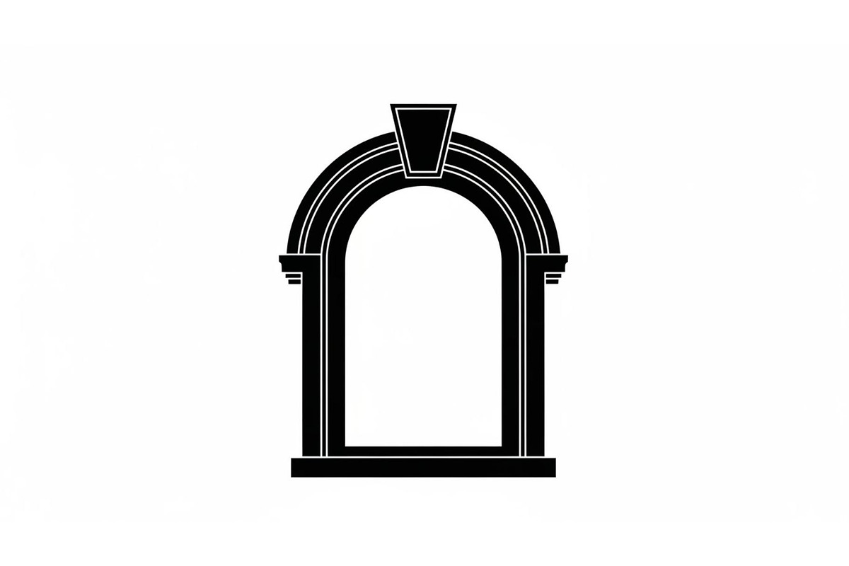 Vintage Arch Window Silhouette, a Graphic by hafijul (Photo 8 of 10)