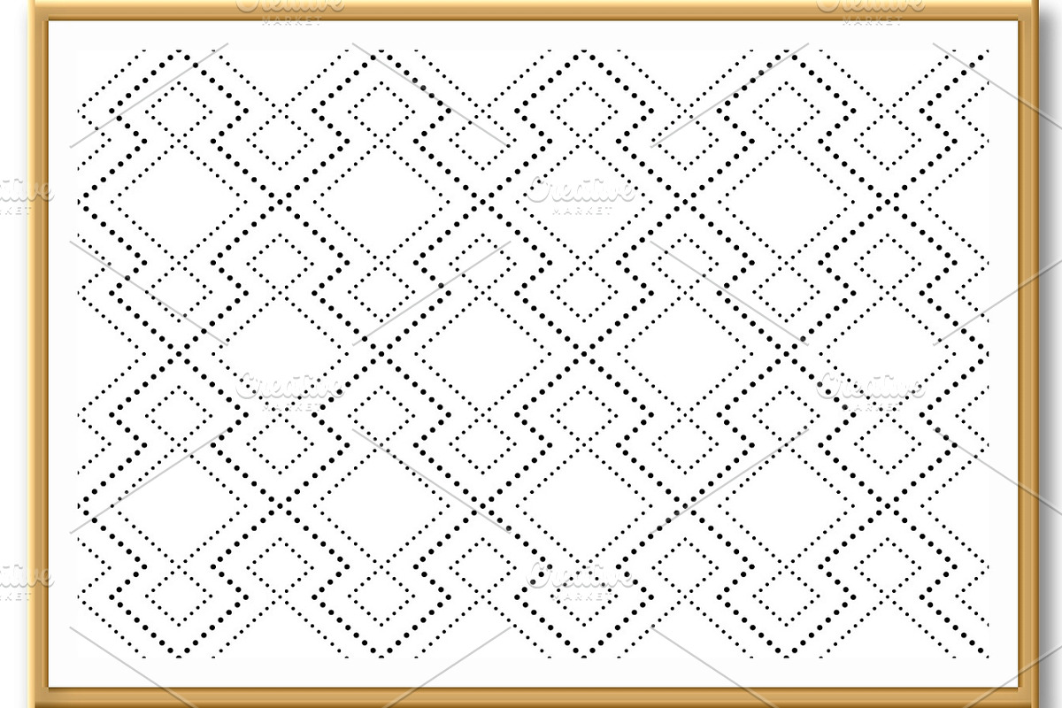 Geometric seamless pattern, a Pattern Graphic by RODINA (Photo 2 of 3)