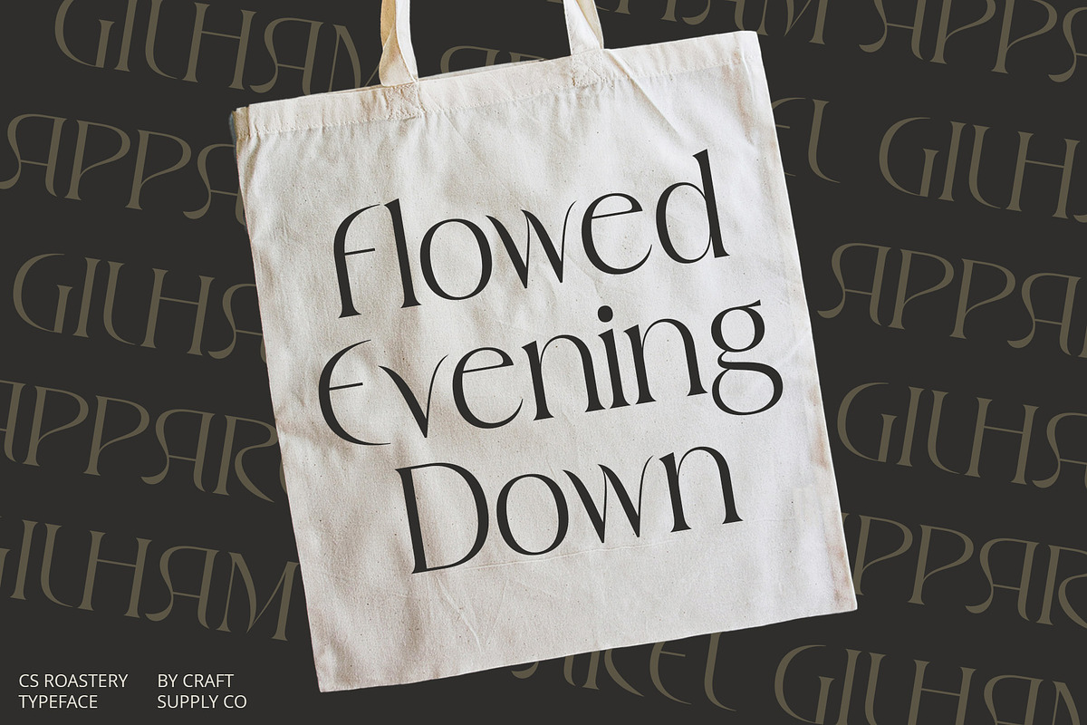CS Roastery – Elegant Font, a Serif Font by Craft Supply Co. (Photo 7 of 8)