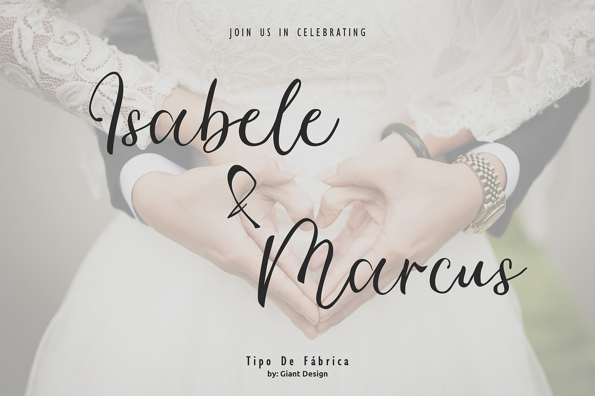 Ambre Script Font, a Script Font by Giant Design (Photo 4 of 6)