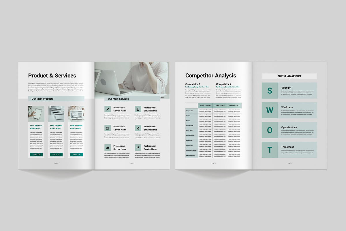 Business Plan, a Brochure Template by Leaflove (Photo 4 of 8)