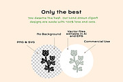 Magic Garden Clipart Bundle, an Illustration by ClayStudio (Thumbnail 5 of 8)