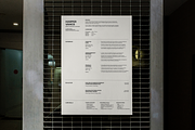 Resume & Cover Letter Template, a Resume Template by Ana Escardine (Thumbnail 1 of 4)