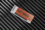 Ticket Mockup Set, a Books & Magazine Mockup by mockupatelier (Thumbnail 5 of 7)