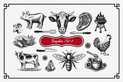 Nostalgia Vintage Font, a Serif Font by Harry Kasyanov (Thumbnail 9 of 16)
