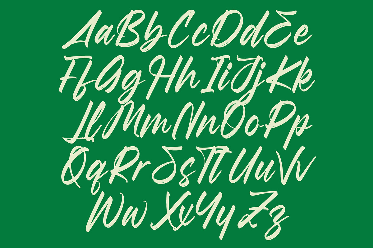 Hamilton Brittany Bold Brush Font, a Script Font by Letterena Studios Script (Photo 7 of 20)