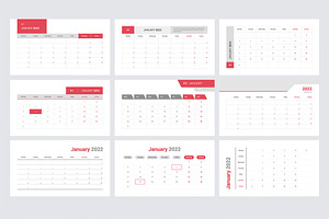 Keynote Calendar 2022 Templates