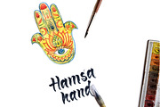 Watercolor Jewish holidays-2, an Illustration by miminoshka (Thumbnail 5 of 9)