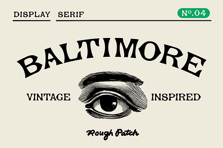 Baltimore | Serif Display Font