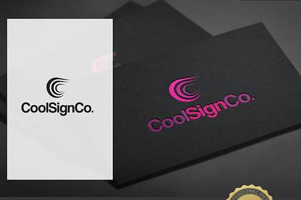 Company Sign Logo Template