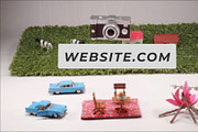 3D Village Vibe Scene for DaVinci, a Templates & Theme by FlashFXbox (Thumbnail 1 of 2)