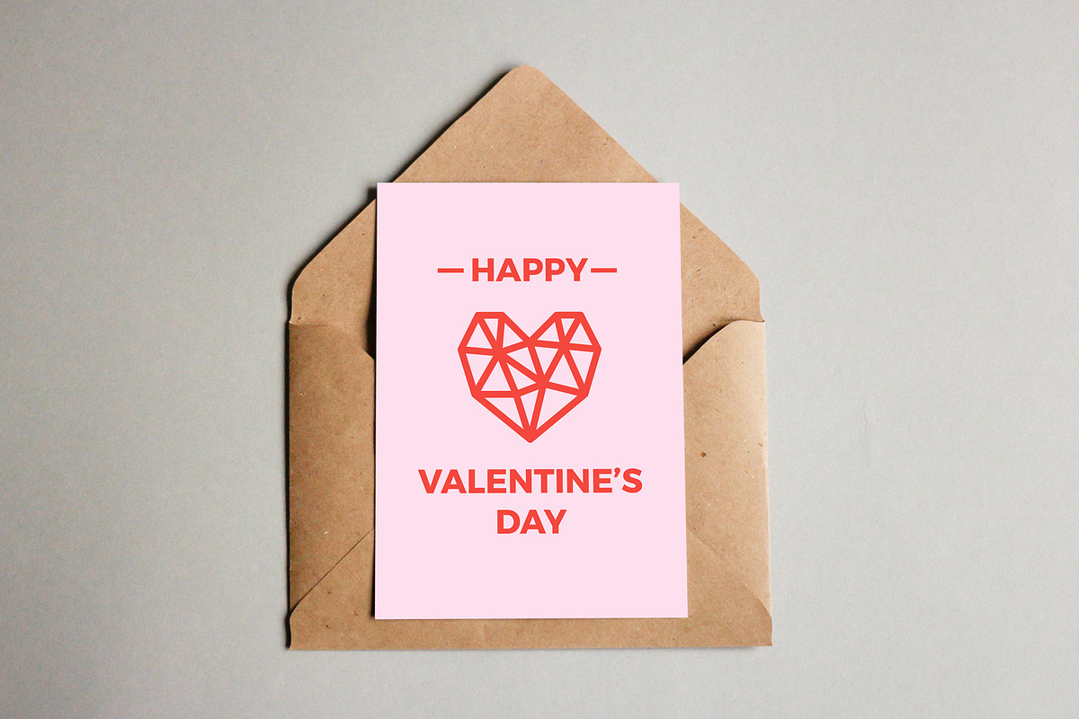 70 Geometric Hearts Logo, an Outline Icon by Abstracto-Create (Photo 5 of 8)