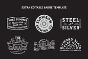 LARSIM Font + Extra, a Font by Blazing Sun Creative (Thumbnail 2 of 8)