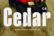 CS Cedar – Inktrap Font, a Sans Serif Font by Craft Supply Co. (Thumbnail 1 of 8)