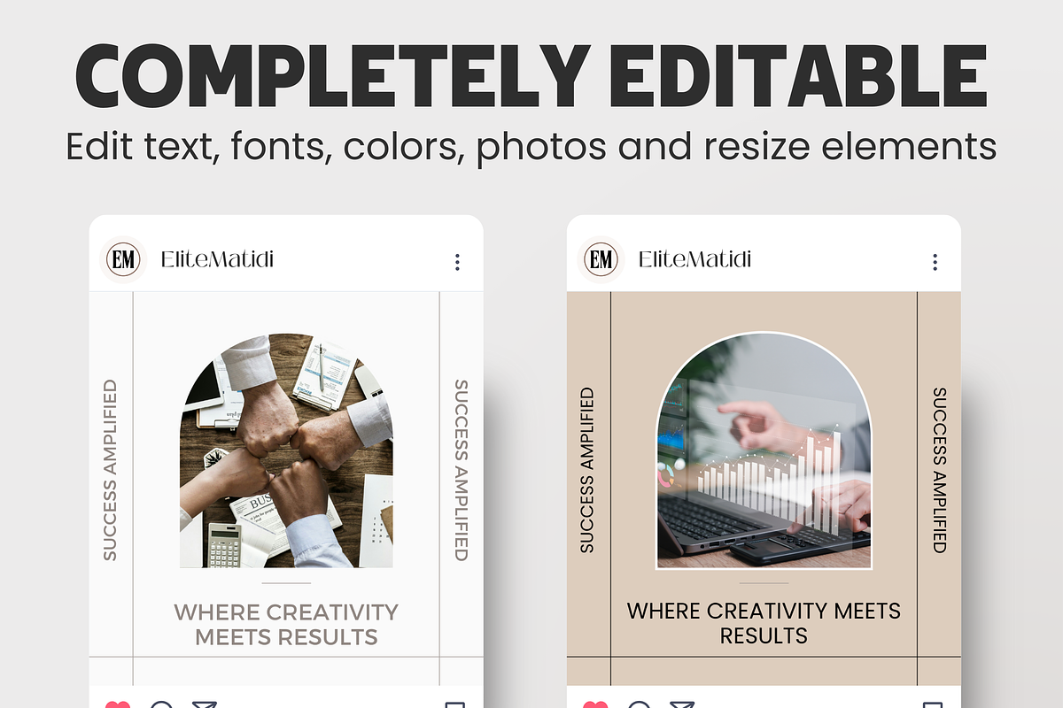 Marketing Agency Marketing Bundle, a Social Media Template by EliteMatidi (Photo 14 of 16)