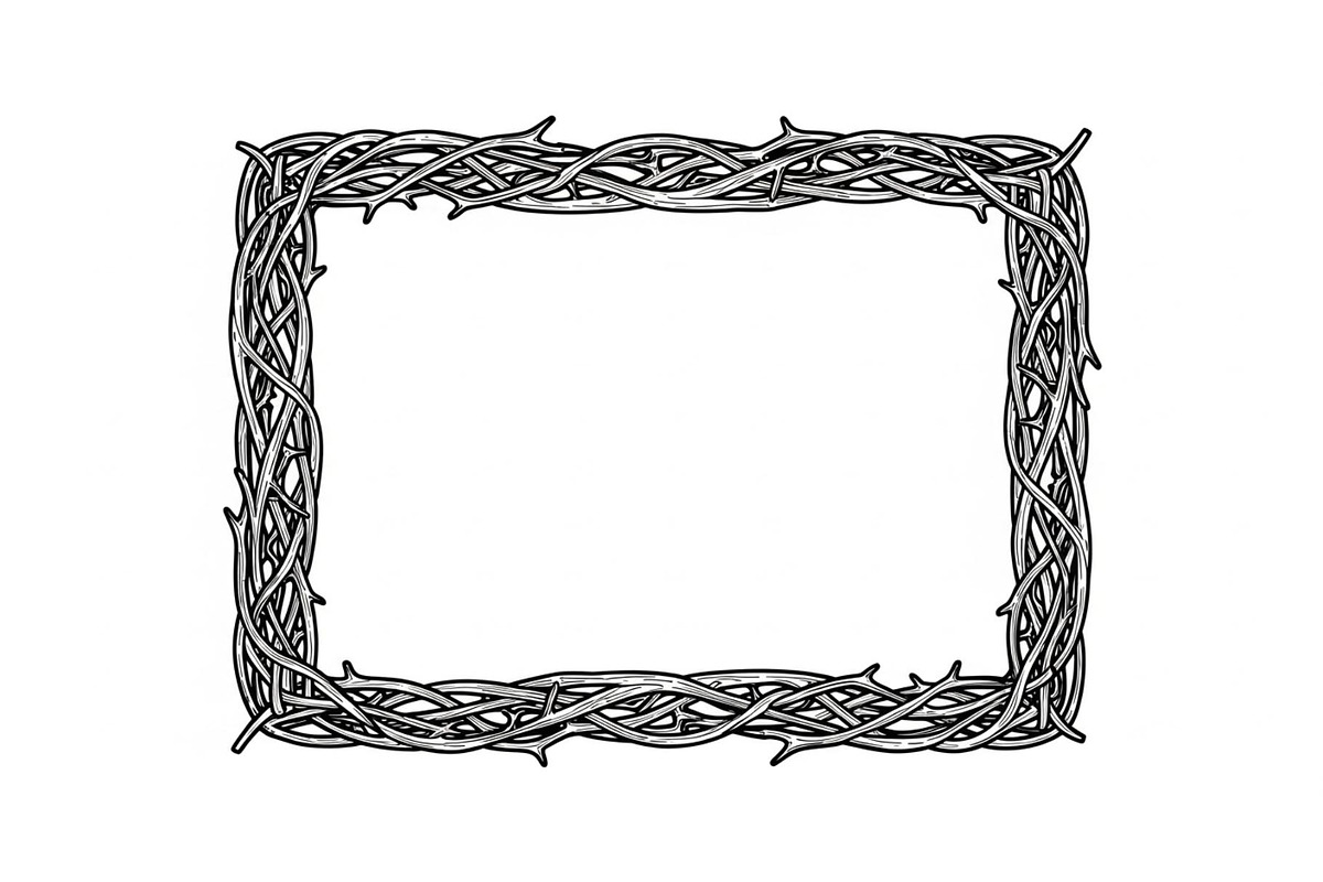 Rustic Rectangle Frame Bundle, an Illustration by Creativeshirt (Photo 32 of 51)