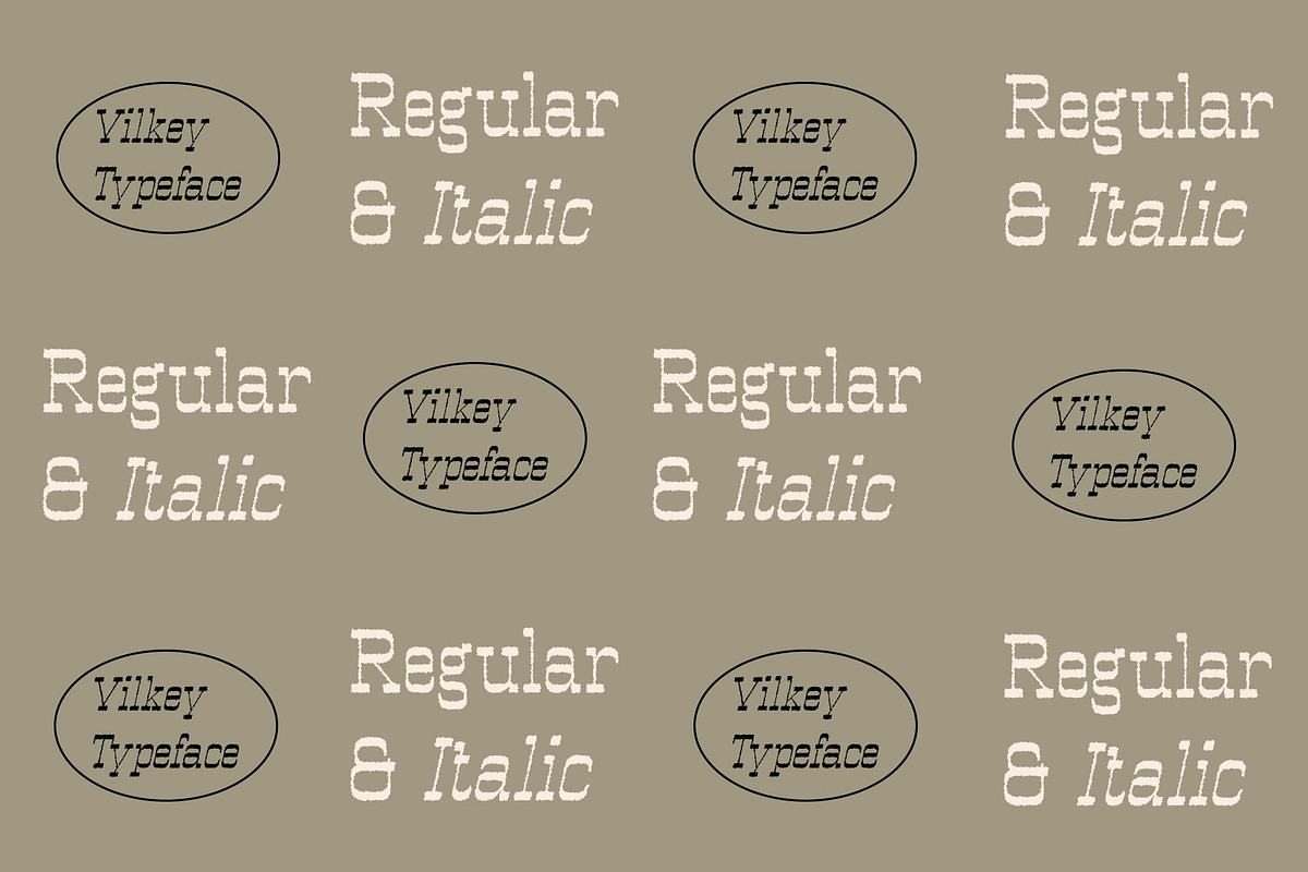 Vilkey Rough, a Slab Serif Font by Craft Supply Co. (Photo 7 of 8)