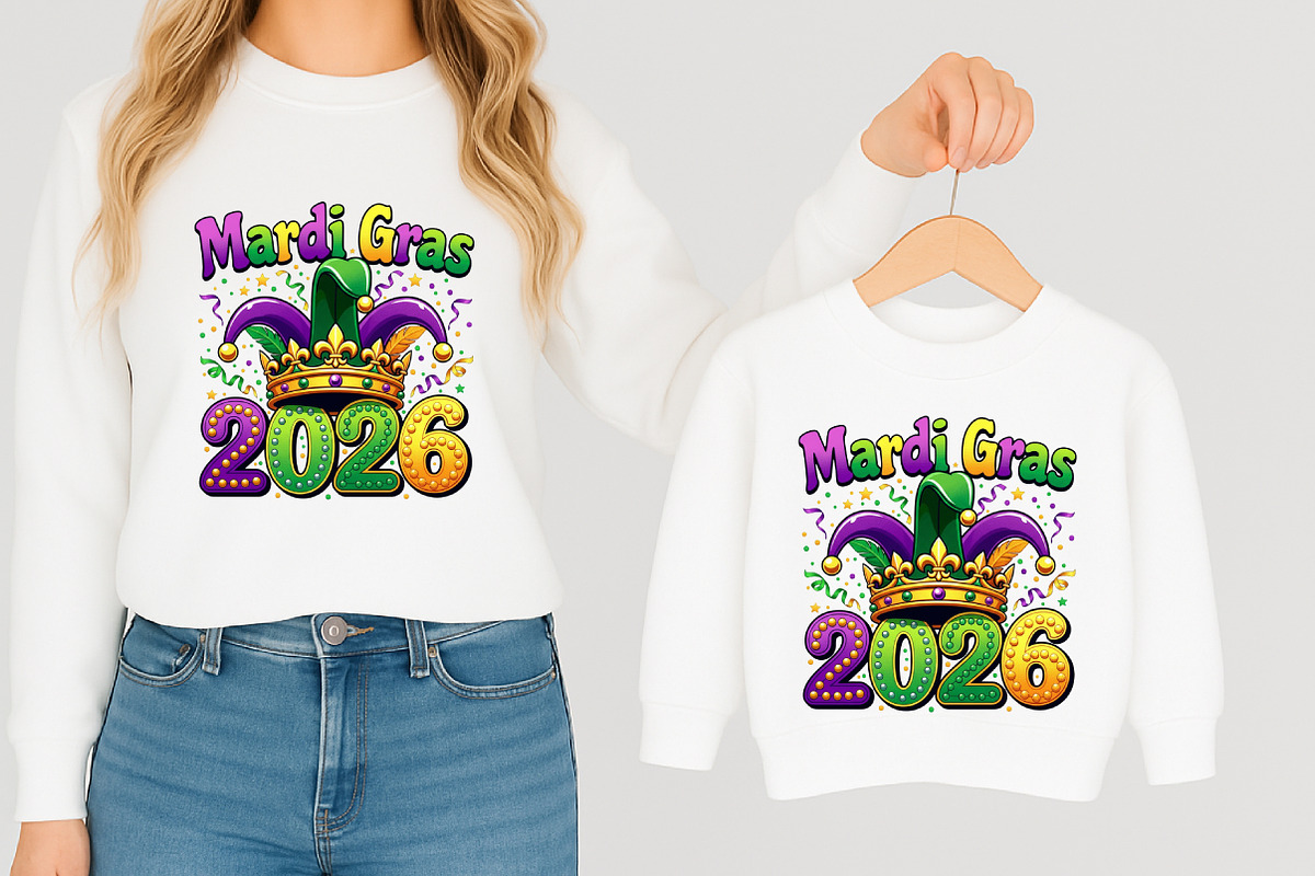Happy Mardi Gras 2026 Png, an Illustration by designcity5 (Photo 5 of 9)