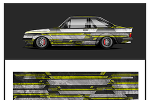 Bold Car Wrap Design, a Transportation Illustration by CarWrap design