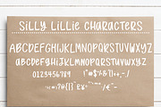 Silly Lillie:A fun handlettered font, a Sans Serif Font by lillie belles designs (Thumbnail 6 of 6)