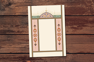 Premium A4 Floral Frame