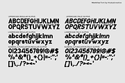 Montriva is a bold modern typeface, a Sans Serif Font by Muksal Creative (Thumbnail 9 of 10)