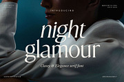 Night Glamour Classy Serif Font, a Serif Font by BrandSemut (Thumbnail 1 of 10)