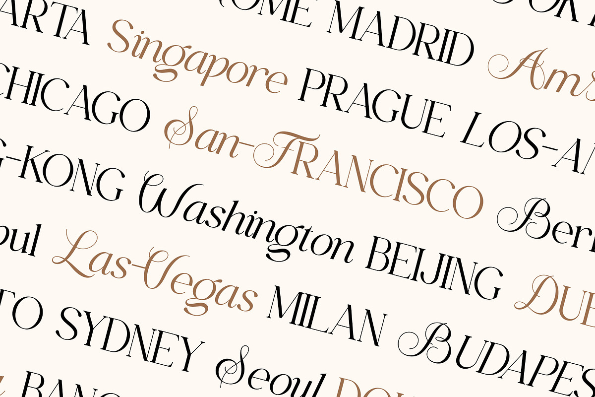 Kreata Agnore - Font Duo, a Serif Font by Idea Studio (Photo 11 of 16)