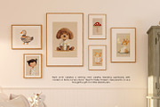 Whimsical Nursery Wall Art, a Background Graphic by Purple (Thumbnail 2 of 9)