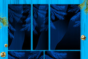 Christmas Night Magical Forest Set, an Object Graphic by Iraida_Bearlala (Thumbnail 9 of 11)