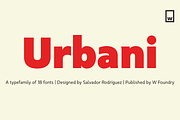 Urbani 85% OFF, a Font by W Type Foundry (Thumbnail 1 of 19)
