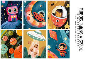 Robots, Aliens and Space