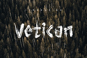 Vetican Brush Font, a Font by Maxim apperian (Thumbnail 1 of 4)