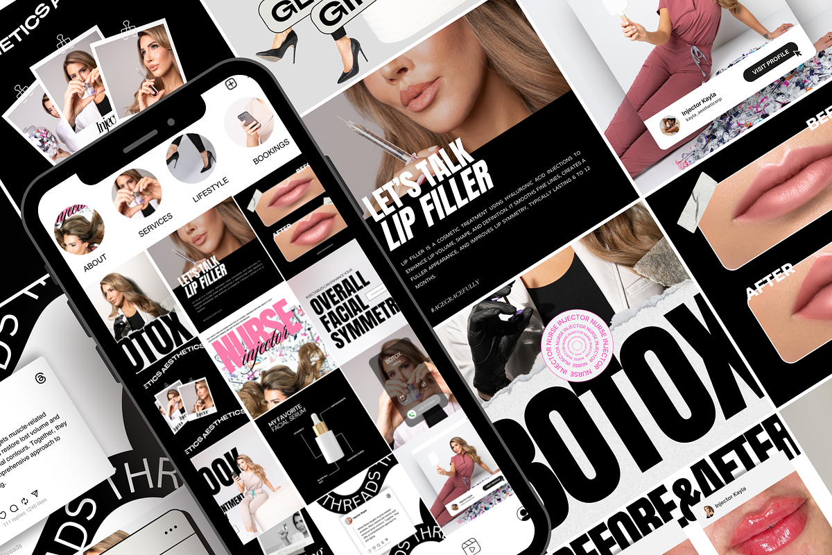 Instagram Templates Canva Social Kit, a Social Media Template by Design Driven Media (Photo 6 of 8)