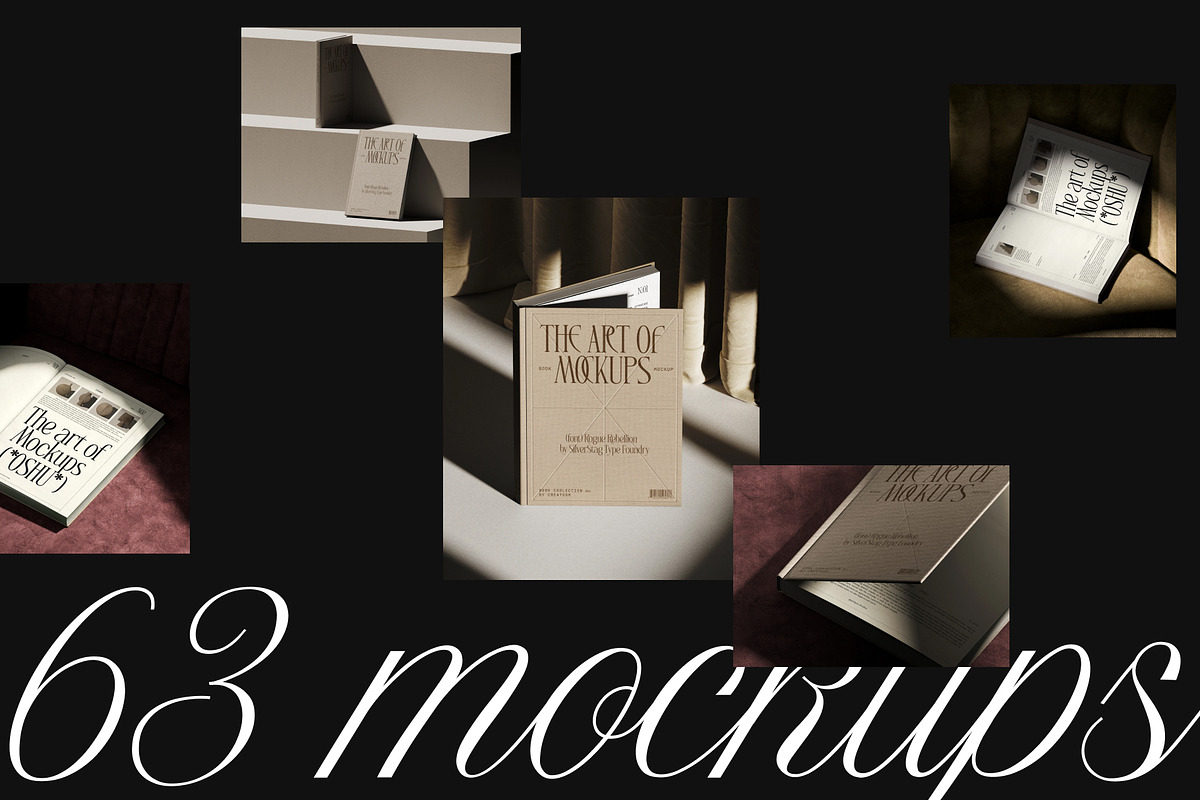 Book mockups V2 (63 PSD), a Books & Magazine Mockup by Creatoom (Photo 2 of 12)