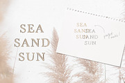 FONT DUO / STRANDLIEBE & kleinigkeit, a Serif Font by KruthDesign (Thumbnail 9 of 13)