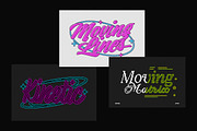 Retro Psychedelic Text Effects, a Layer Style Add-On by Matsero (Thumbnail 2 of 4)