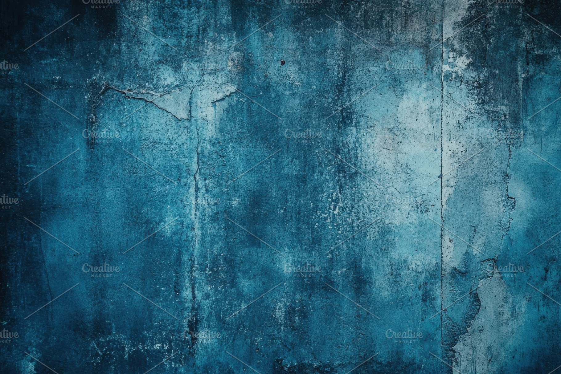 Weathered Blue Wall Texture Backgrou, a Photo by Pixeness Studio